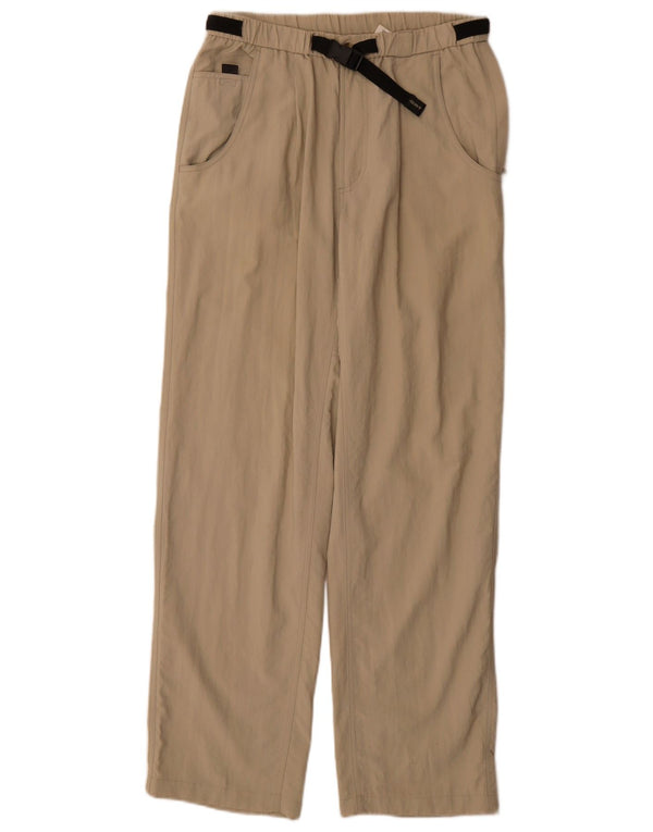 Columbia Pantalones de senderismo para hombre Small W28 L32 Khaki Nylon Sports