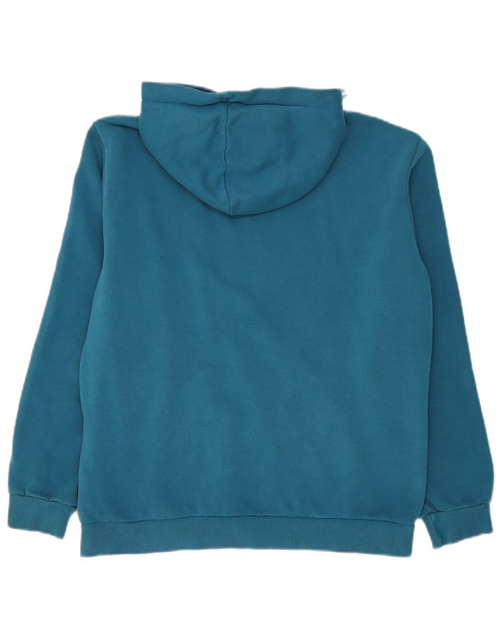 Puma Hombre Sudadera Con Capucha Gráfica Jersey De Algodón Azul Medio