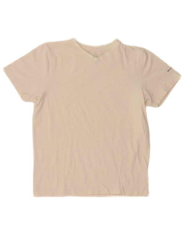 CHAMPION Womens T-Shirt Top UK 10 Small White Cotton