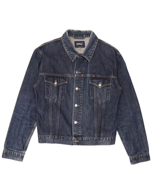 Rifle Chaqueta vaquera para mujer UK 20 2XL Algodón azul