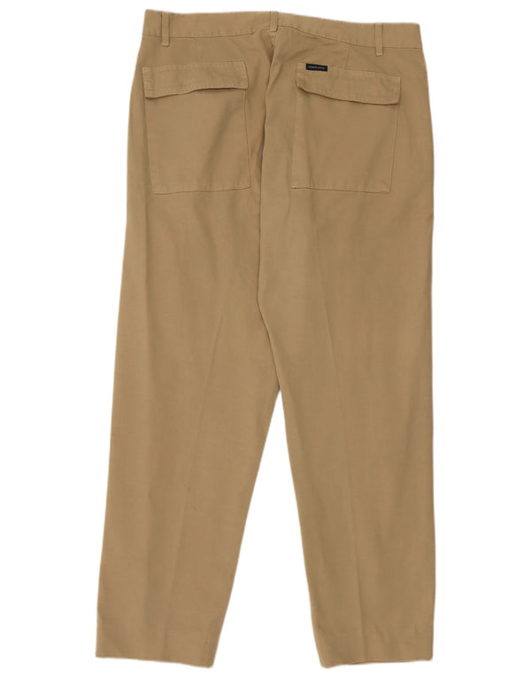 Pantalones chinos rectos para mujer North Sails IT 54 2XL W38 L30 Algodón beige