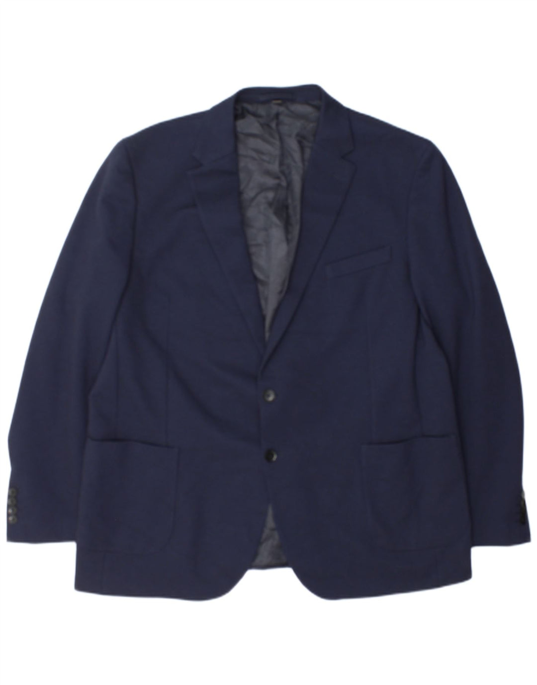Marks & Spencer Chaqueta tipo blazer de 2 botones para hombre UK 48 2XL Poliamida azul marino