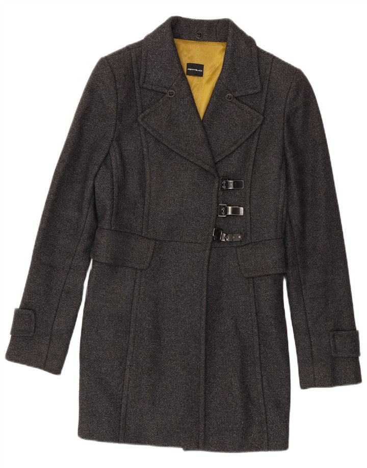 Penny Black Abrigo para mujer UK 8 Small Grey Wool