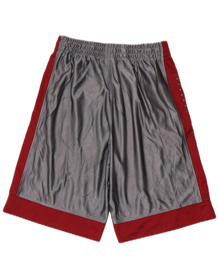Russell Athletic Arkansas Razorbacks - Pantalones cortos deportivos para hombre, color gris medio