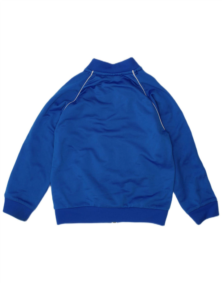 ADIDAS Baby Boys Tracksuit Top Jacket 18-24 Months Blue Polyester