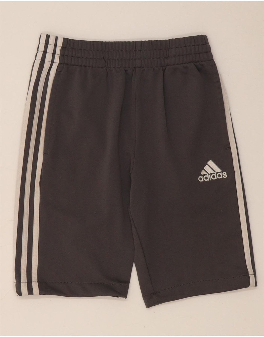 Adidas Pantalones cortos deportivos para niño 10-11 años Gris medio