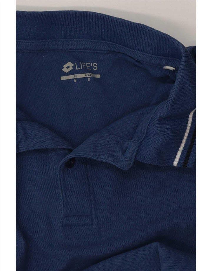 Lotto Polo Hombre Azul Pequeño