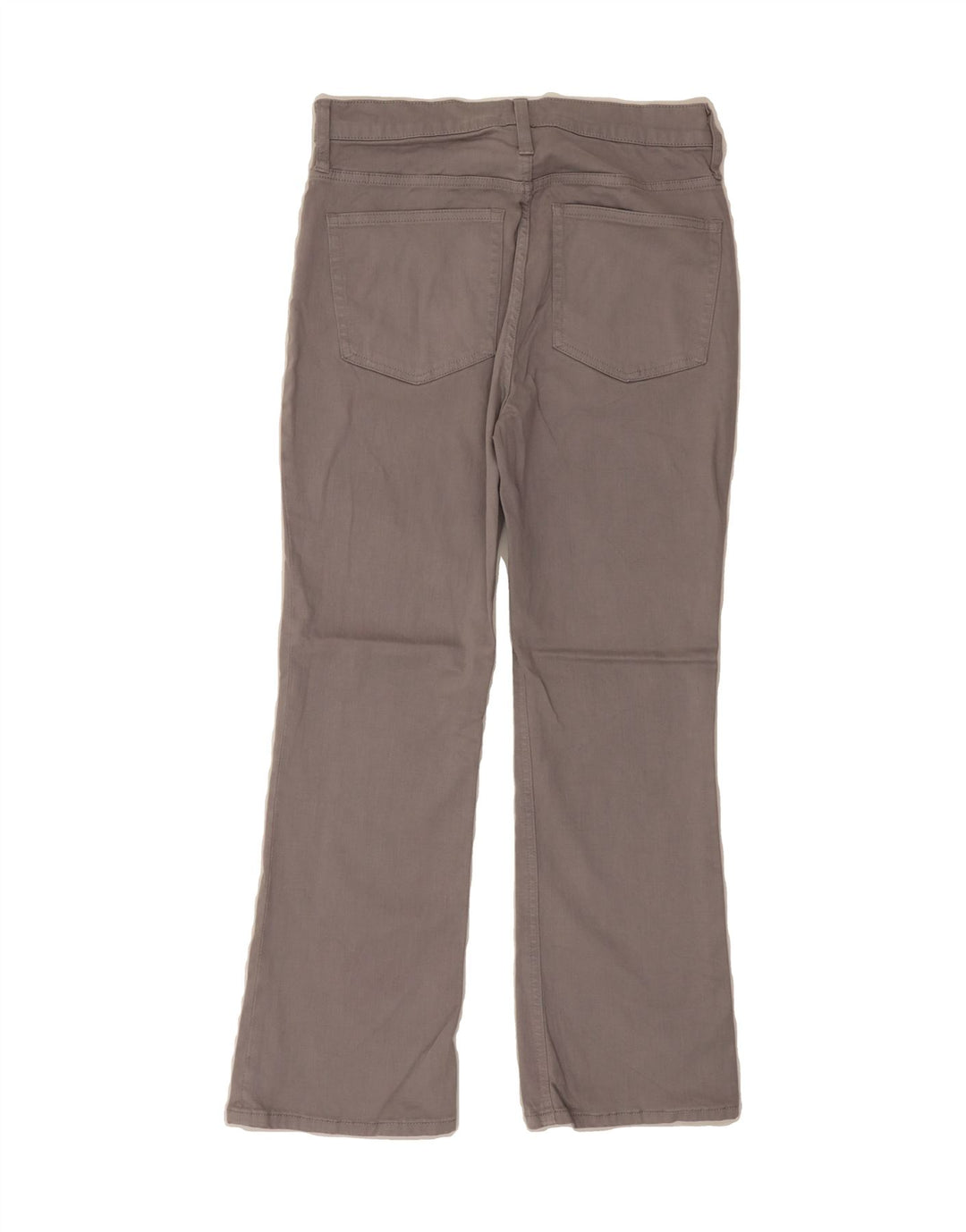 J. CREW Womens Bootcut Casual Trousers W27 L25 Grey Cotton Vintage J. Crew and Second-Hand J. Crew from Messina Hembry 