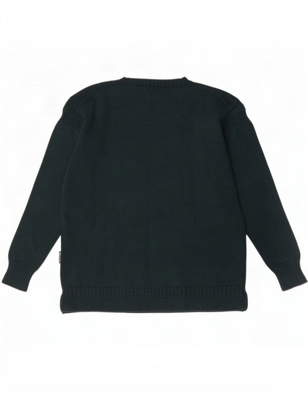 WoolOvers Jersey De Cuello Redondo Para Hombre XL Lana Verde