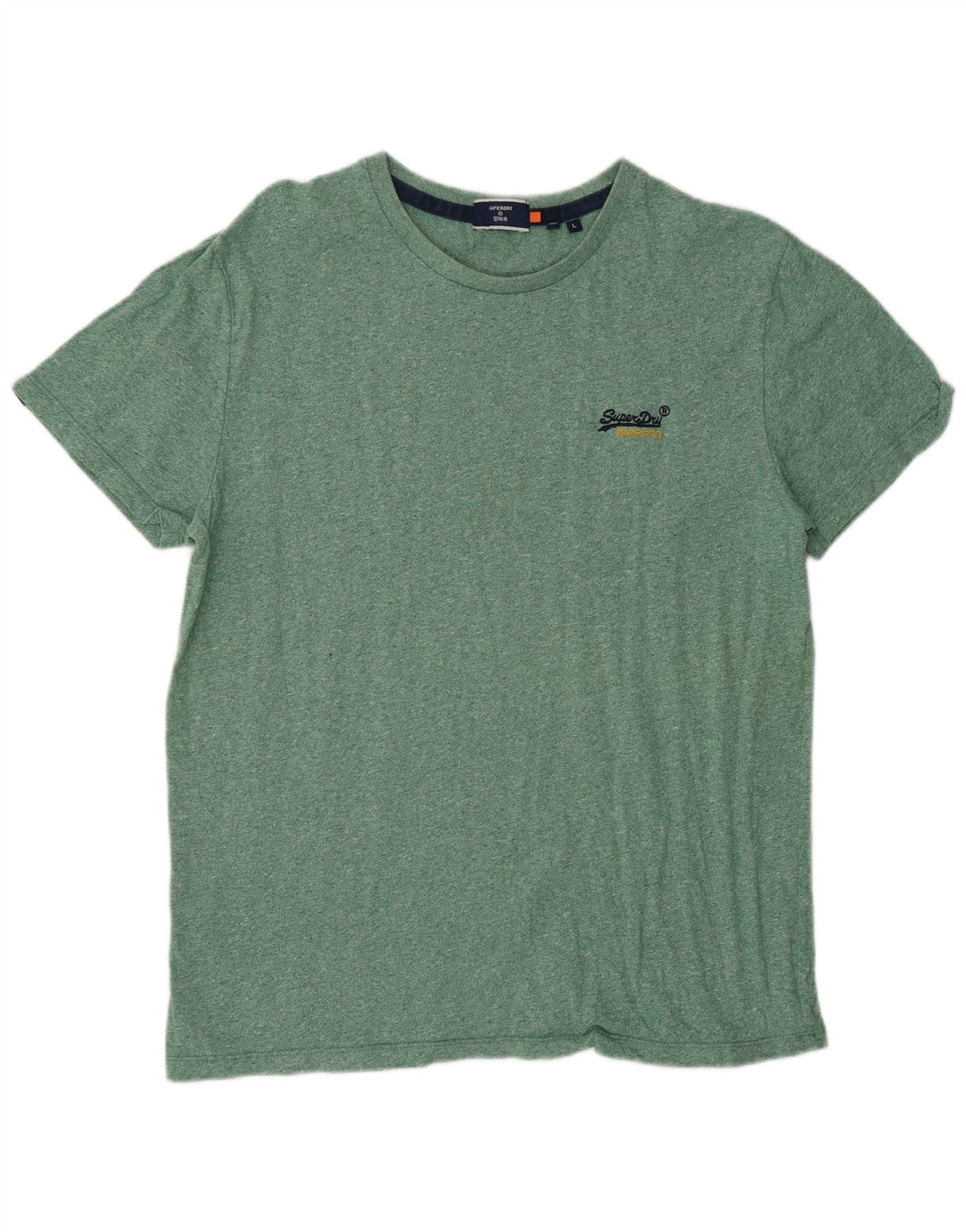 Superdry Camiseta para hombre Top Large Verde