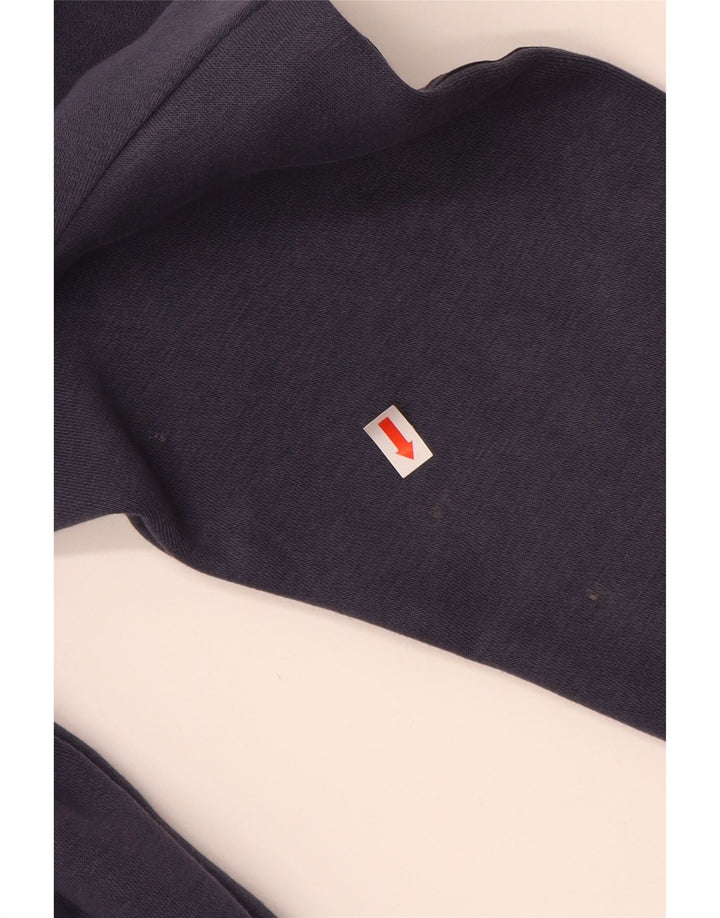 ADIDAS Sudadera estampada para niña 11-12 años Algodón azul marino