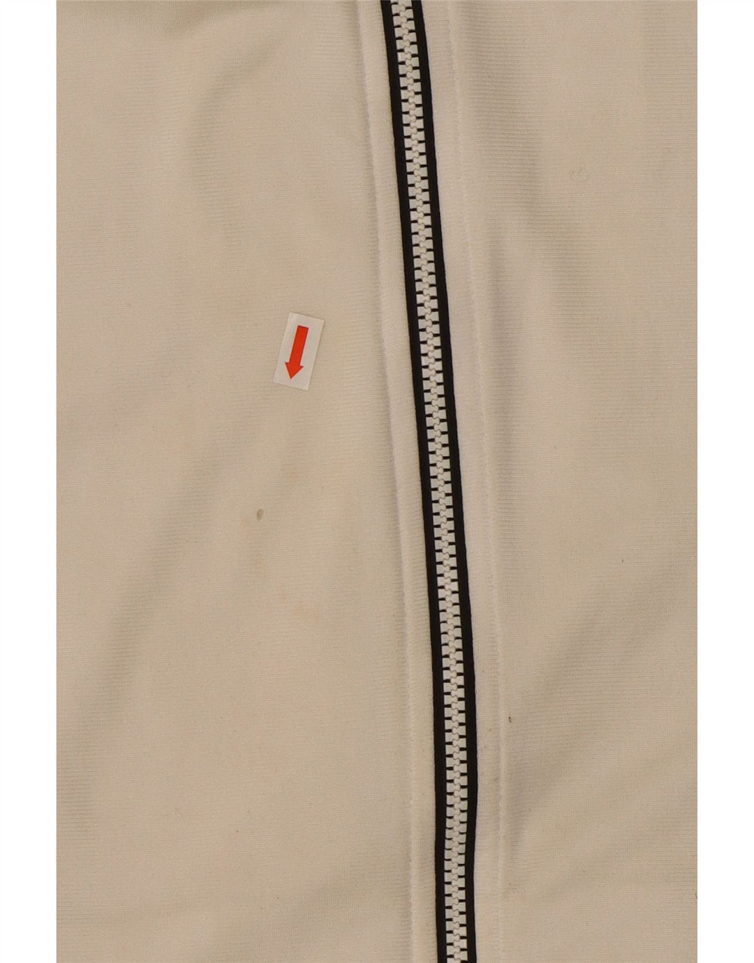 Adidas Hombre Chándal Top Chaqueta UK 46/48 XL Blanco Poliéster
