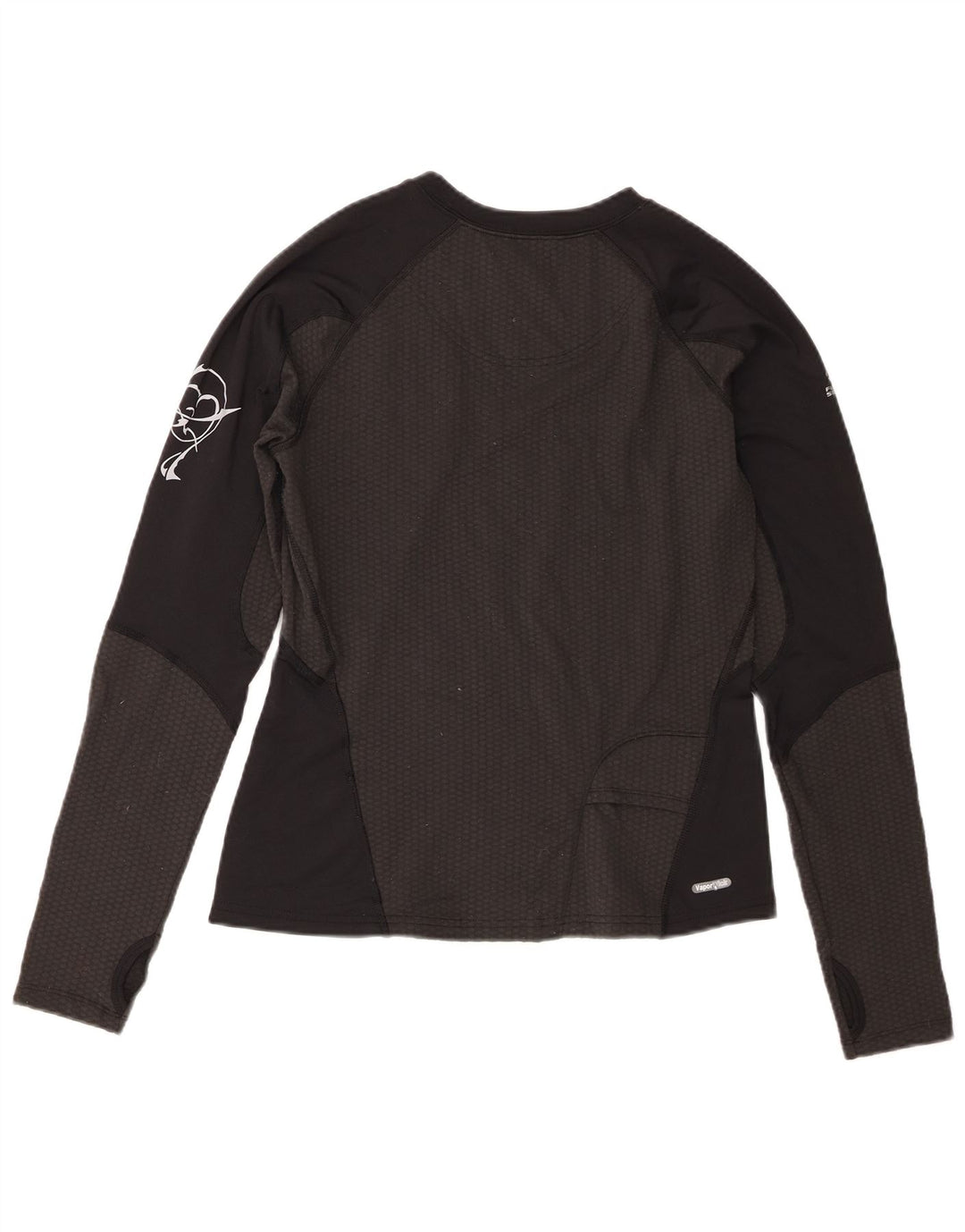 The North Face Top gráfico para mujer de manga larga UK 44 Mediano Negro