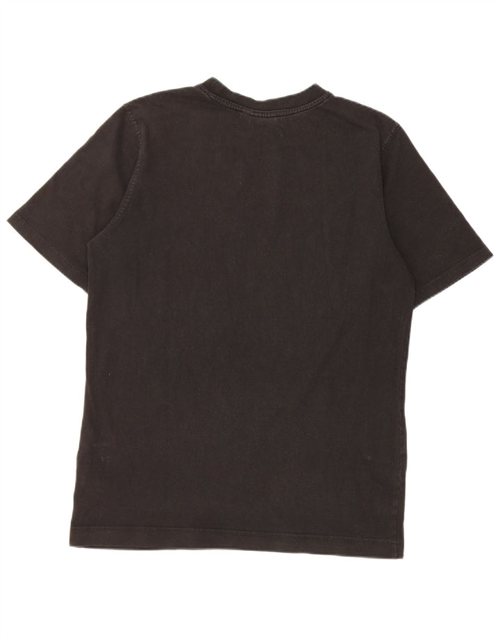 Puma - Camiseta gráfica para hombre, talla pequeña, algodón negro
