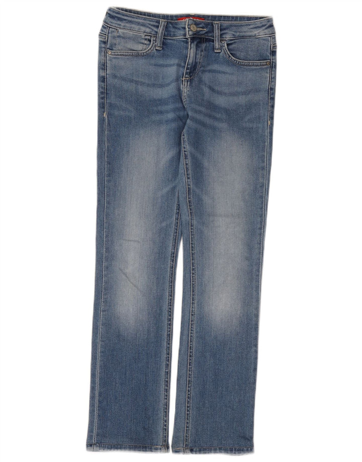 Vaqueros Guess Mujer Rectos W27 L28 Azul Algodón