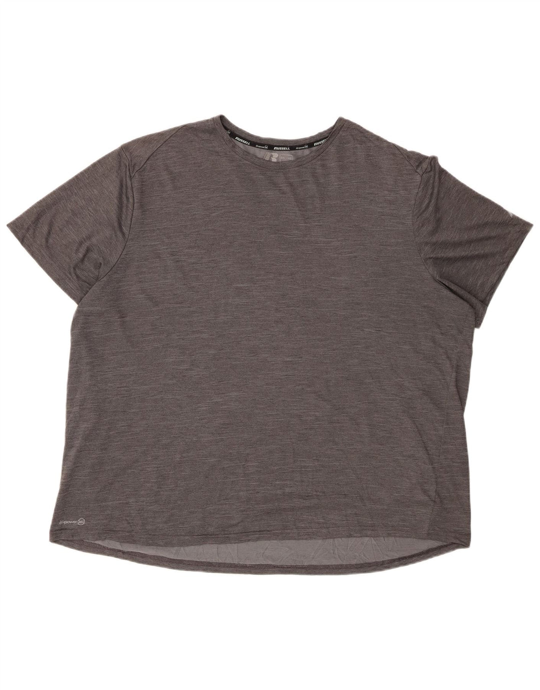 RUSSELL ATHLETIC Camiseta para hombre Top 2XL Gris Poliéster
