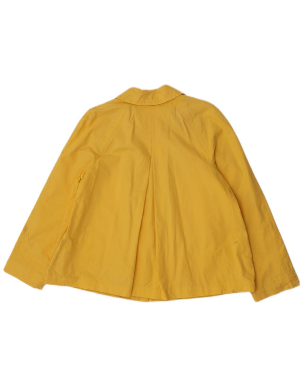 Zara Chaqueta Bomber para Mujer UK 46 Grande Algodón Amarillo
