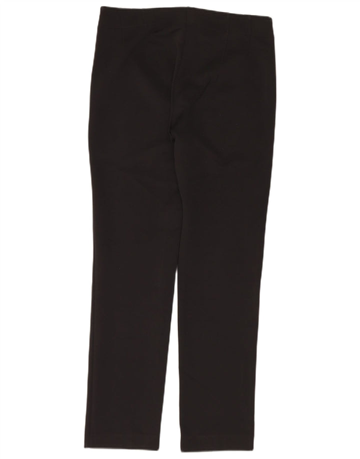 ROBERTO CAVALLI Pantalones casuales de clase para mujer IT 44 Medium W32 L30 Negro