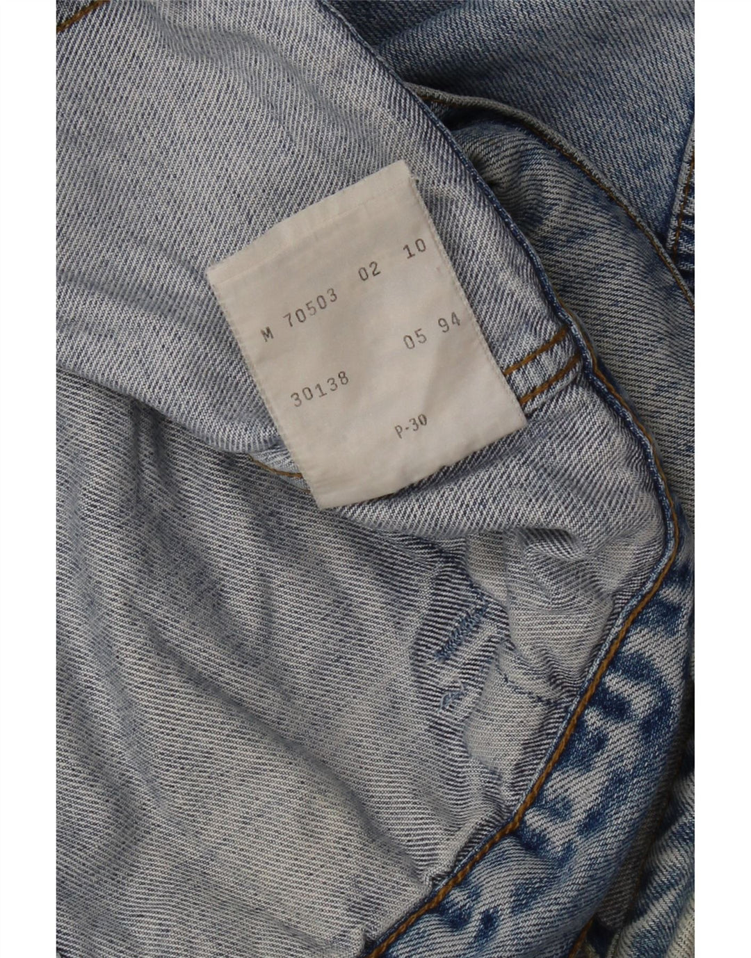Levi's Chaqueta vaquera para hombre UK 38 Algodón azul medio