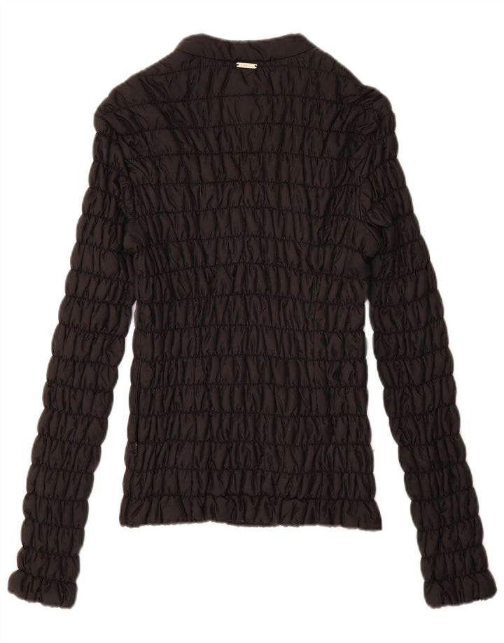 GUESS Chaqueta acolchada para mujer UK 12 Medium Black