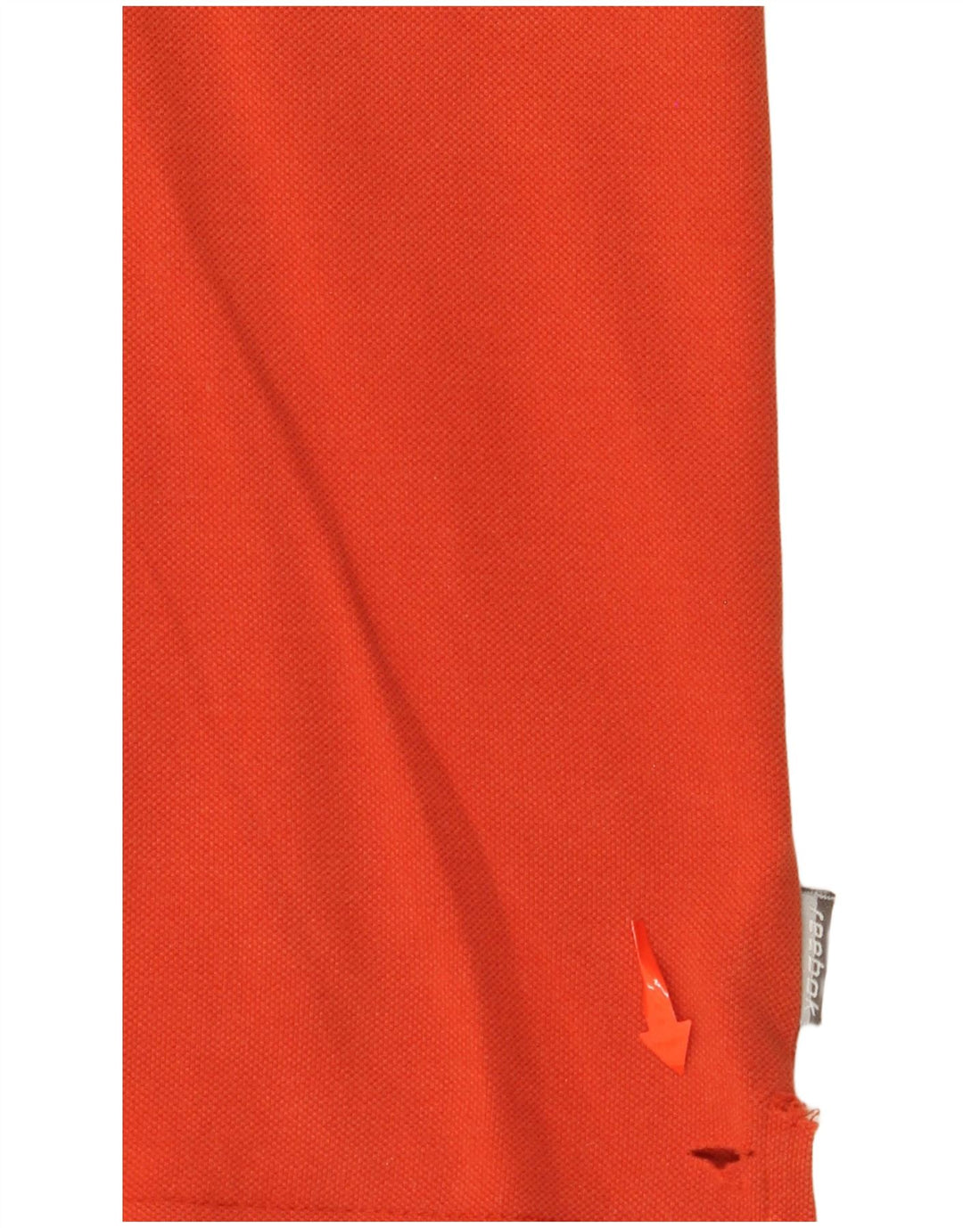 REEBOK Polo Hombre XL Naranja Algodón