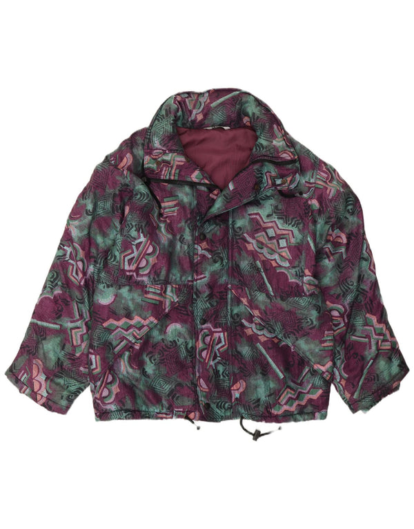 Brugi Chaqueta Cortavientos con Estampado Abstracto para Hombre UK 42 XL Multicolor