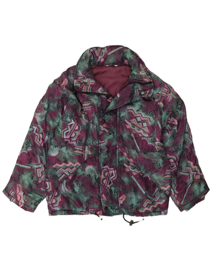 Brugi Chaqueta Cortavientos con Estampado Abstracto para Hombre UK 42 XL Multicolor