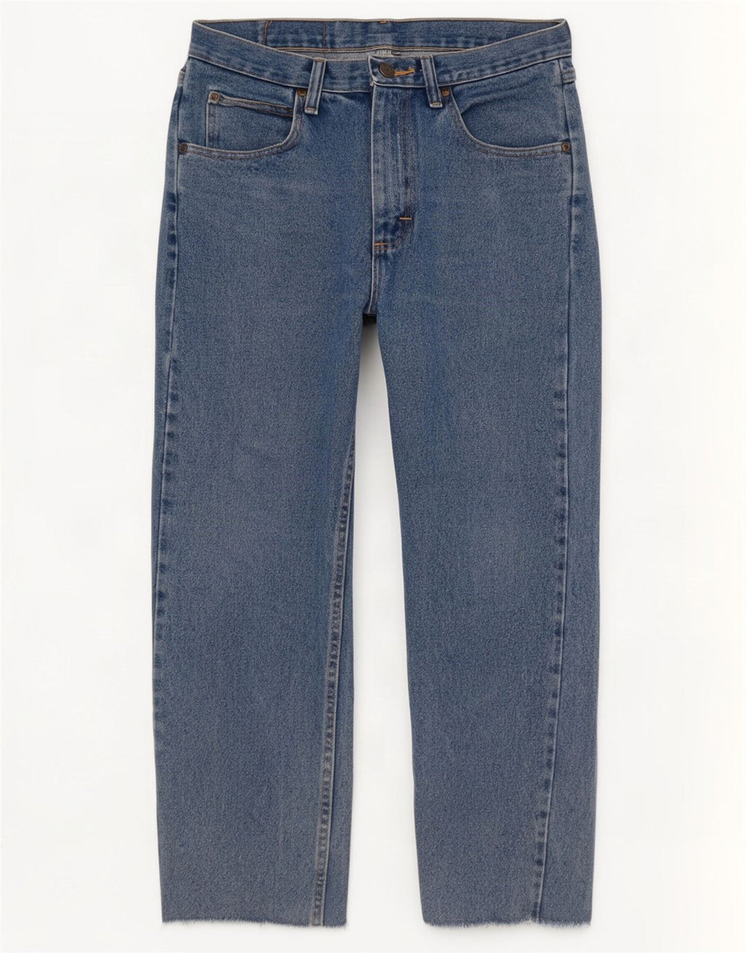 Vaqueros Wrangler Hombre Rectos W31 L27 Algodón Azul