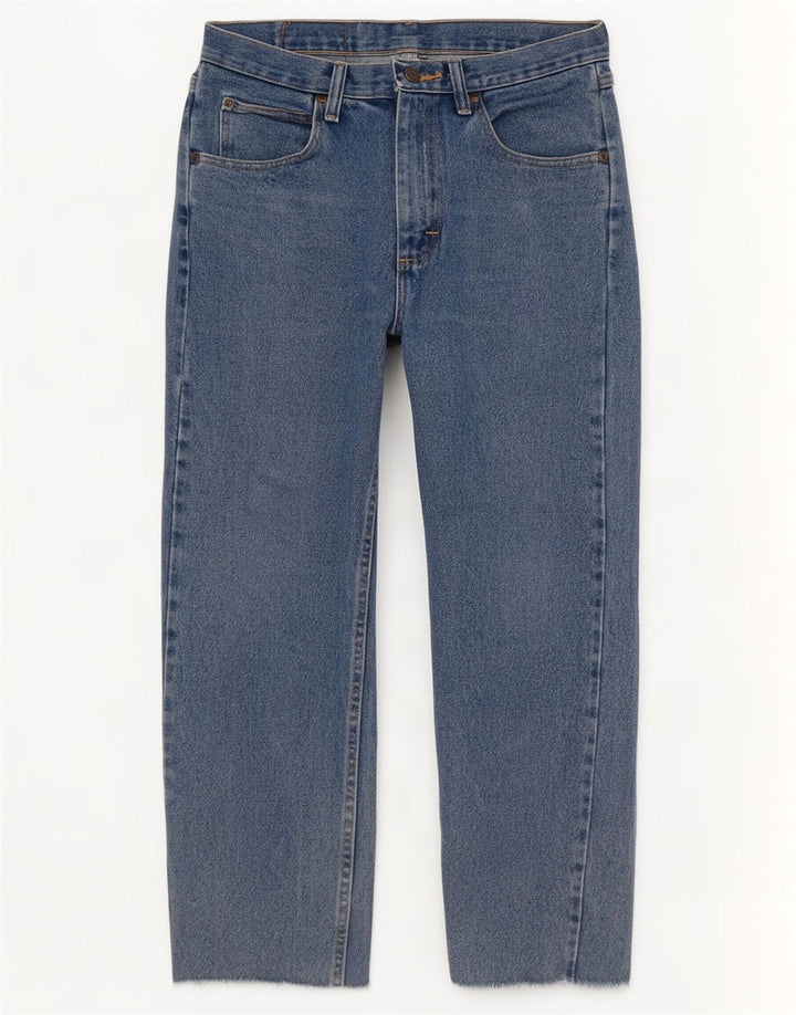 Vaqueros Wrangler Hombre Rectos W31 L27 Algodón Azul