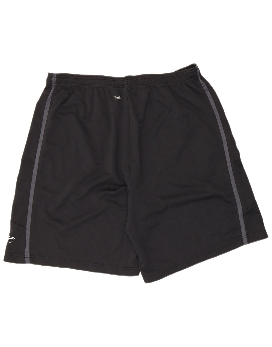 Reebok Pantalones cortos deportivos para hombre XL Poliéster negro