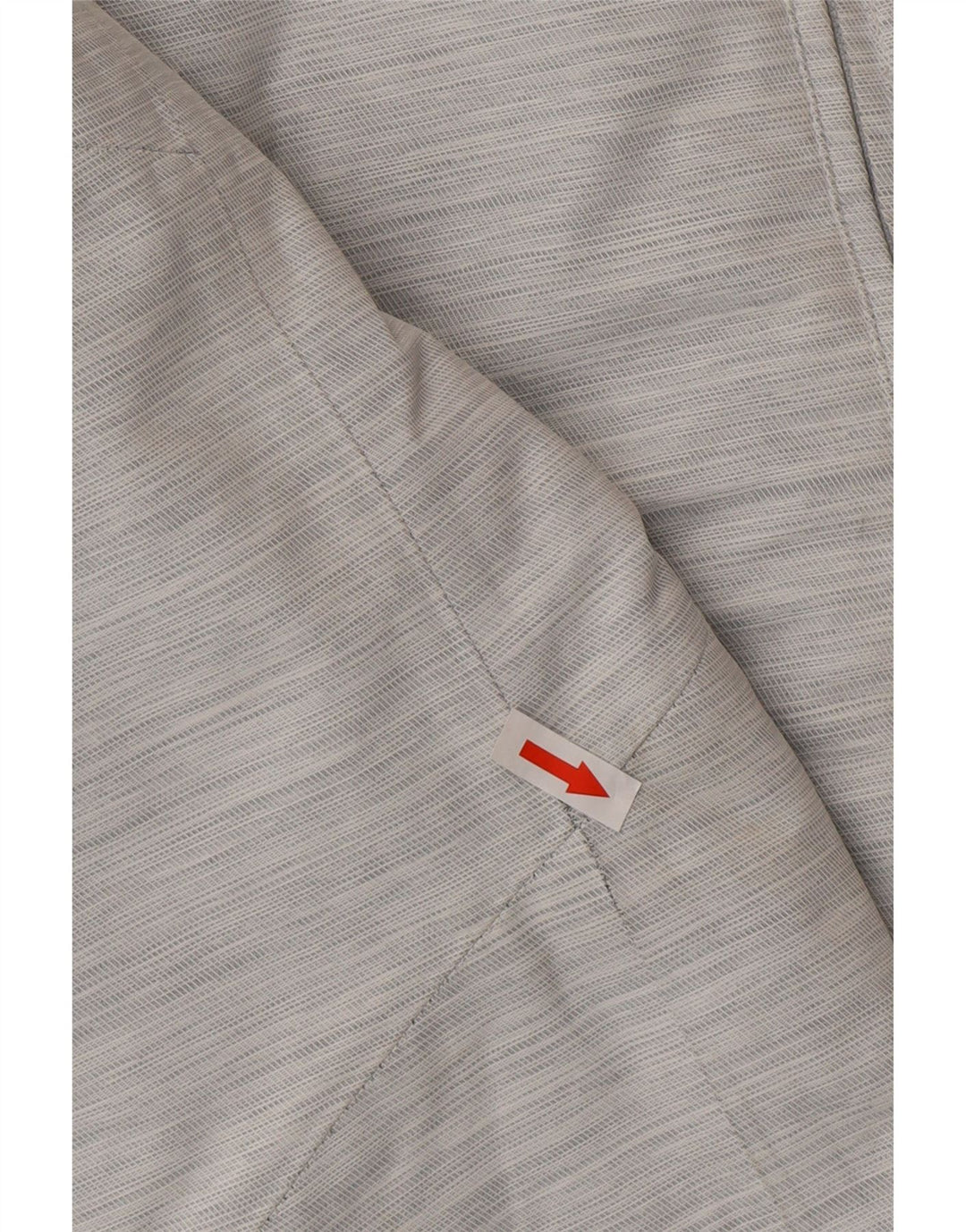 TCM Chaqueta cortavientos con capucha de gran tamaño para mujer IT 46 Large Grey Pinstripe