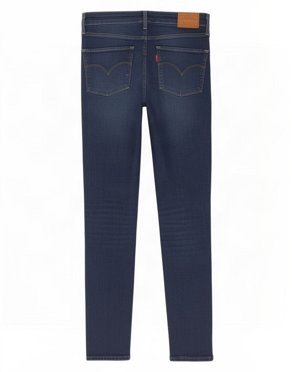 Levi's Vaqueros pitillo de talle alto 721 para mujer W30 L30 Algodón azul marino