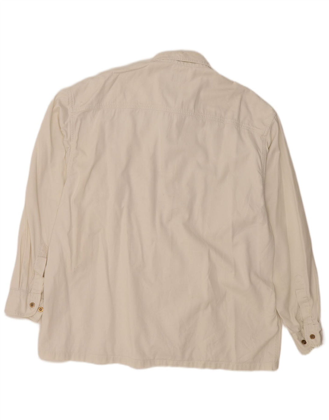 Berto Lucci Camisa Vaquera Hombre XL Algodón Blanco