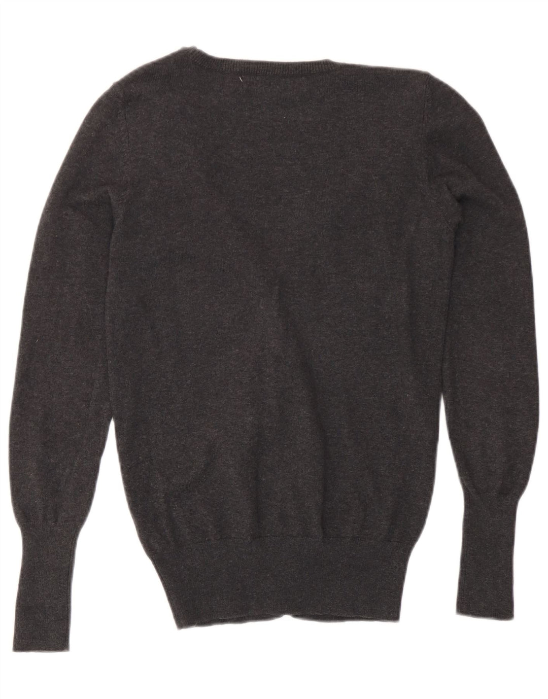 Zara Mujer Cárdigan Suéter UK 10 Small Gris