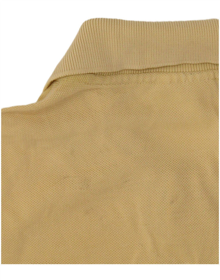 Lacoste Polo para hombre talla 3 pequeño amarillo