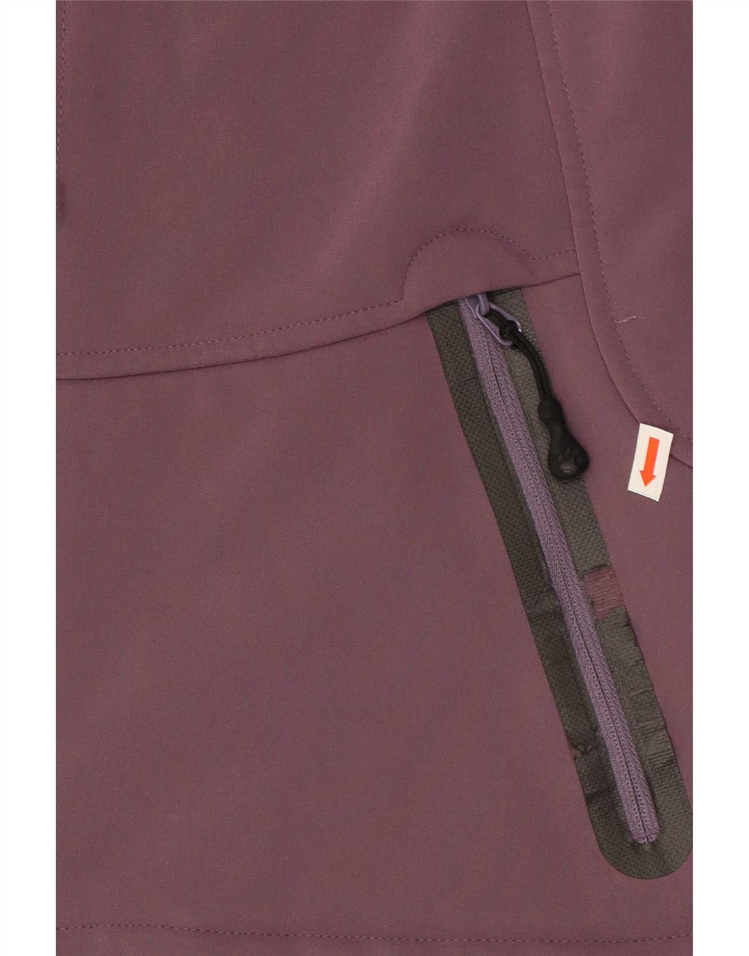 Jack Wolfskin Chaqueta cortavientos para mujer UK 8 Small Poliéster morado