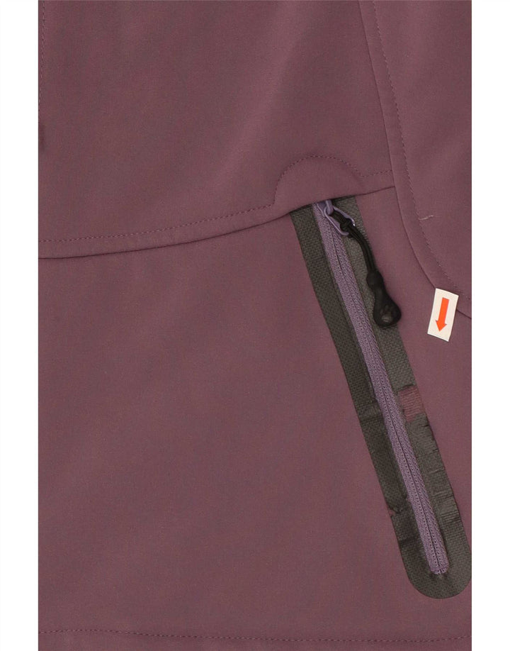 Jack Wolfskin Chaqueta cortavientos para mujer UK 8 Small Poliéster morado