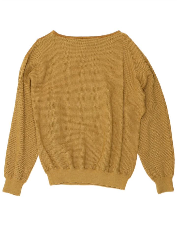 De Pletrl Jersey De Ante Con Cuello Barco Para Hombre Beige Medio Argyle/Diamante
