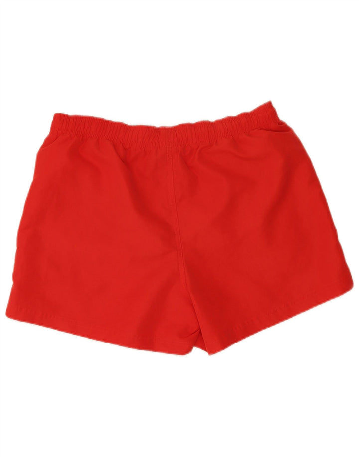 Reebok - Pantalones cortos deportivos para hombre, talla grande, color rojo