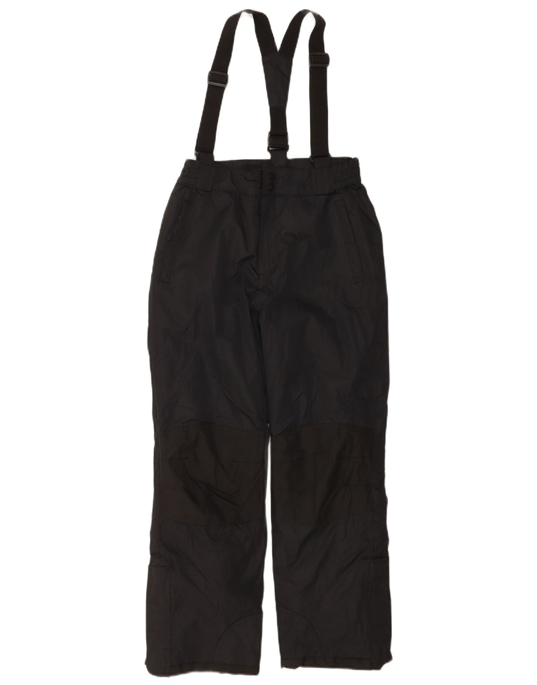 Mountain Warehouse Pantalones de esquí con peto para niños 11-12 años Poliéster negro
