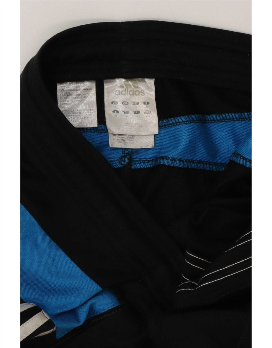 Pantalón De Chándal Adidas Hombre Mediano Negro Colorblock Poliéster