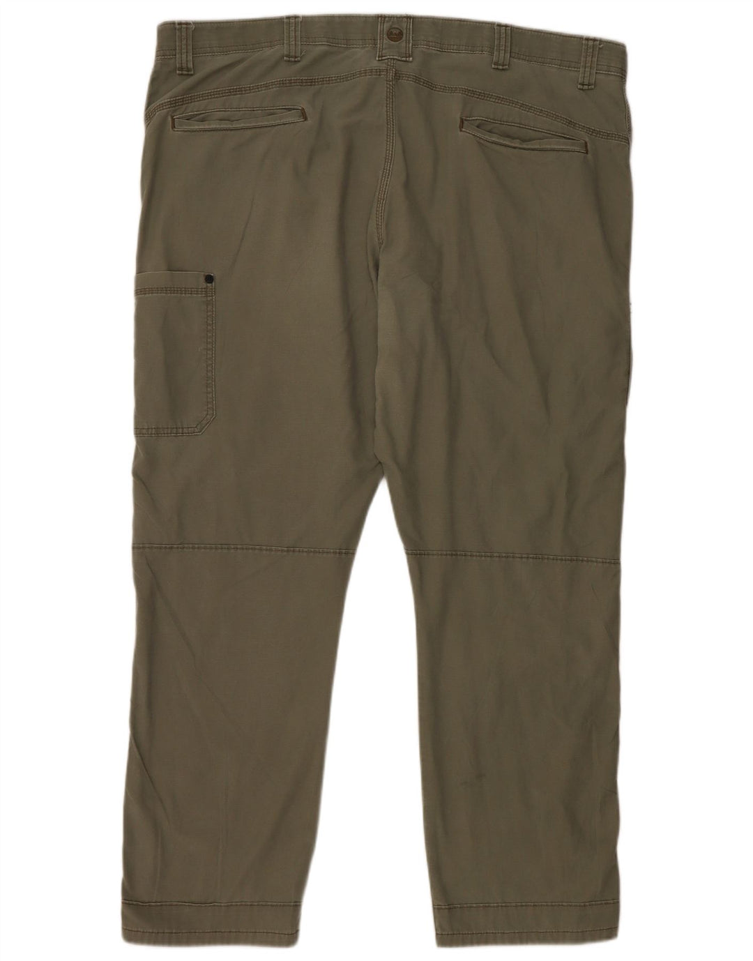 WRANGLER Pantalones cargo rectos para hombre W44 L30 Algodón caqui
