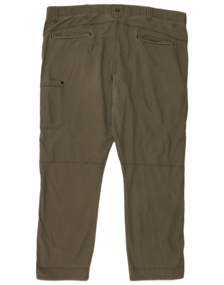 WRANGLER Pantalones cargo rectos para hombre W44 L30 Algodón caqui