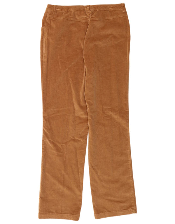 Brooks Brothers Pantalones rectos de pana para mujer US 12 Large W32 L32 Beige