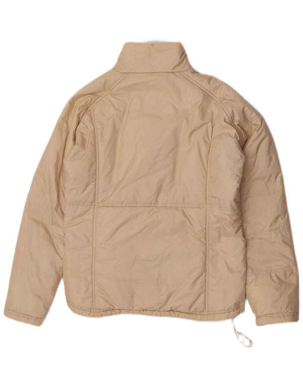 Adidas Chaqueta acolchada para mujer UK 46 Large Beige Poliamida