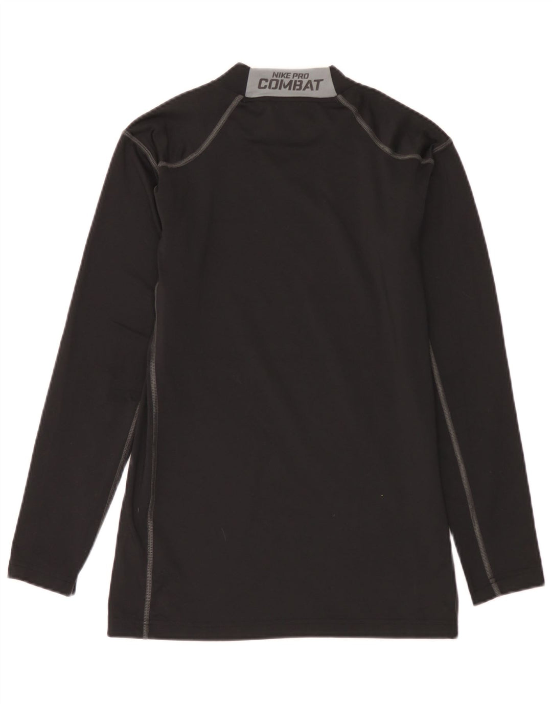 Nike - Camiseta de manga larga para hombre, talla grande, color negro, poliéster