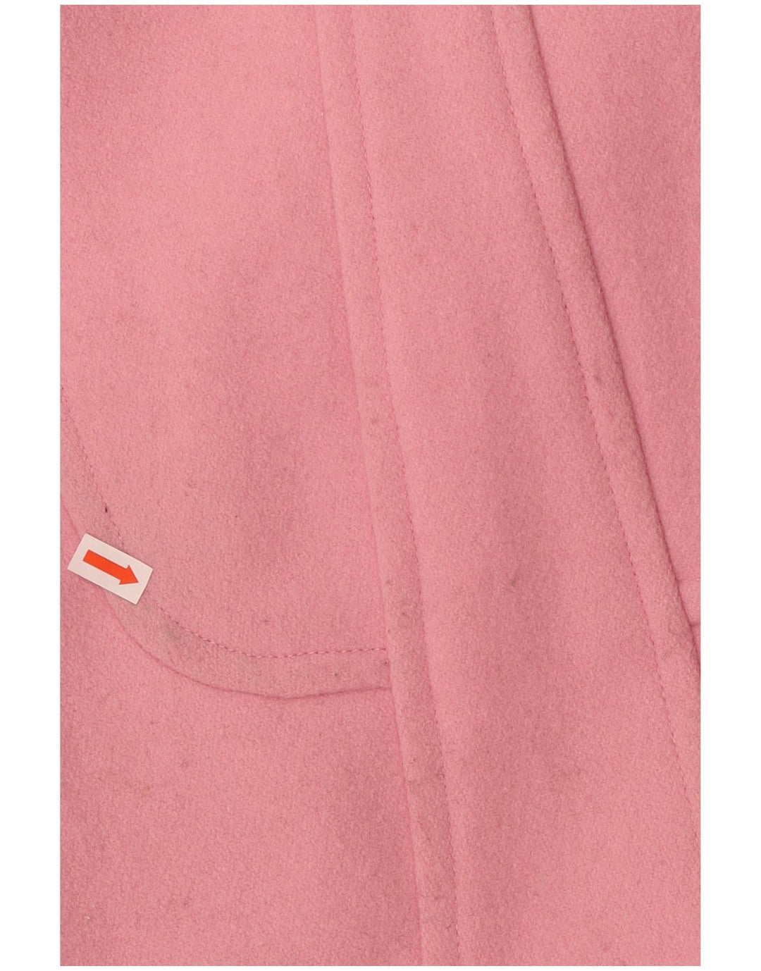 JACK WILLS Abrigo cruzado para mujer UK 8 Small Pink Wool