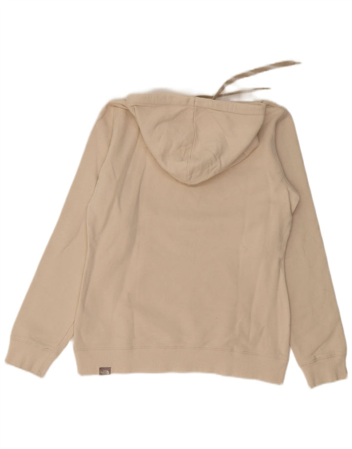 THE NORTH FACE Jersey con capucha gráfico para mujer Reino Unido 44 Algodón beige medio