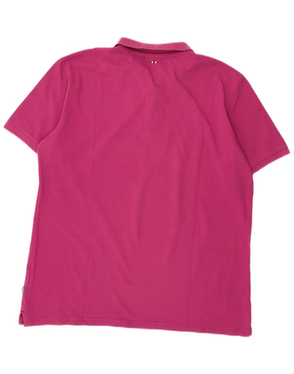 Napapijri Polo Hombre XL Rosa Algodón