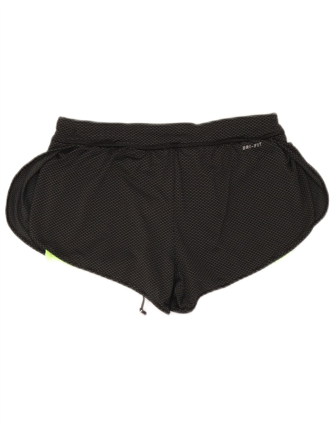 Nike Pantalones cortos deportivos Dri Fit para mujer UK 8 Small Poliéster negro
